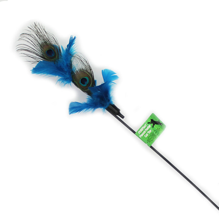 PURRfect® Peacock Feather Cat Toy