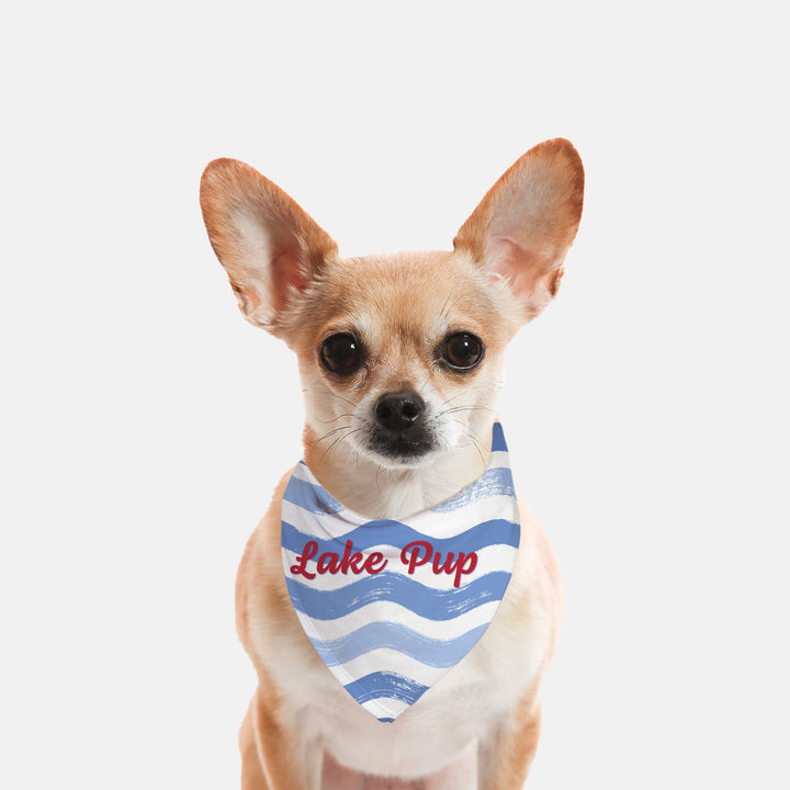 Lake Pup Pet Bandana for Small Breed Dogs